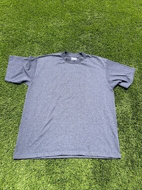 Pro Club Men's Short Sleeve Crew Neck Tee in Charcoal Heather